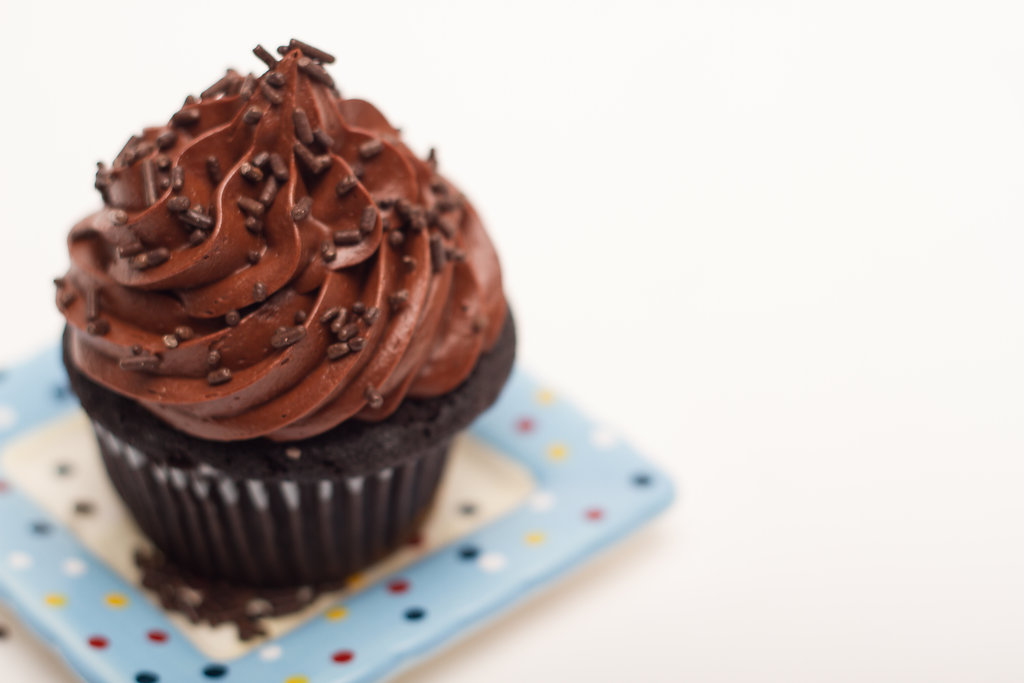 Order Guiltless Chocolate Cupcake food online from Suga Cakery store, Pflugerville on bringmethat.com