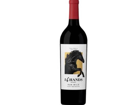 Order 14 Hands Red Blend, 750mL wine (13.5% ABV) food online from Cold Spring Liquor store, Liberty Hill on bringmethat.com