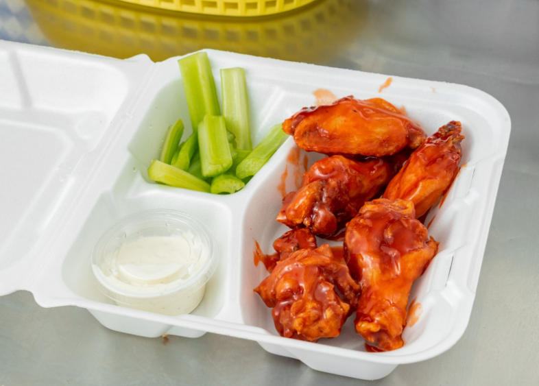 Order 8 Piece Wing  food online from Mix Grill and Wings store, Charlotte on bringmethat.com