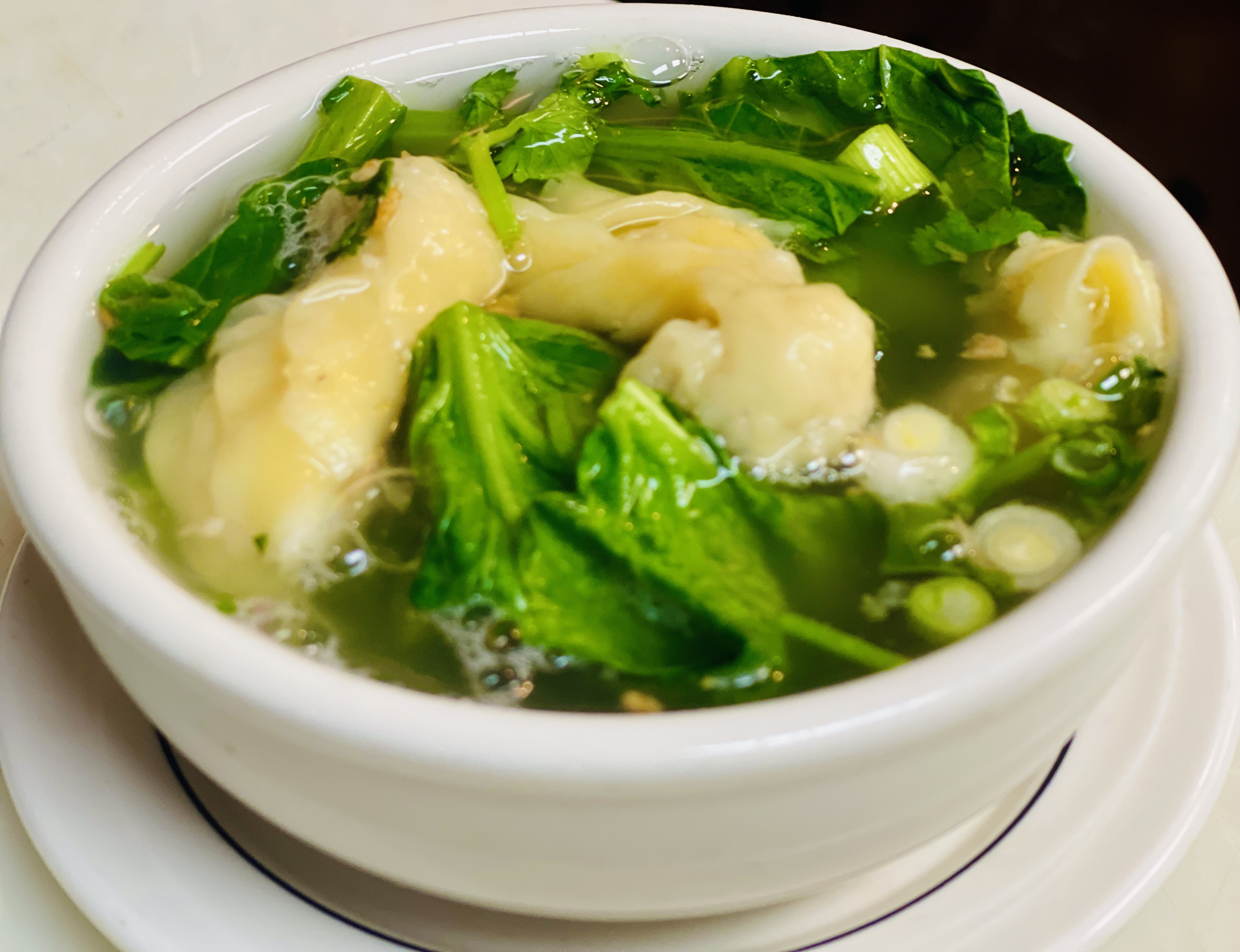 Order S5. Thai Wanton Soup food online from Pho and Thai store, Belmont on bringmethat.com