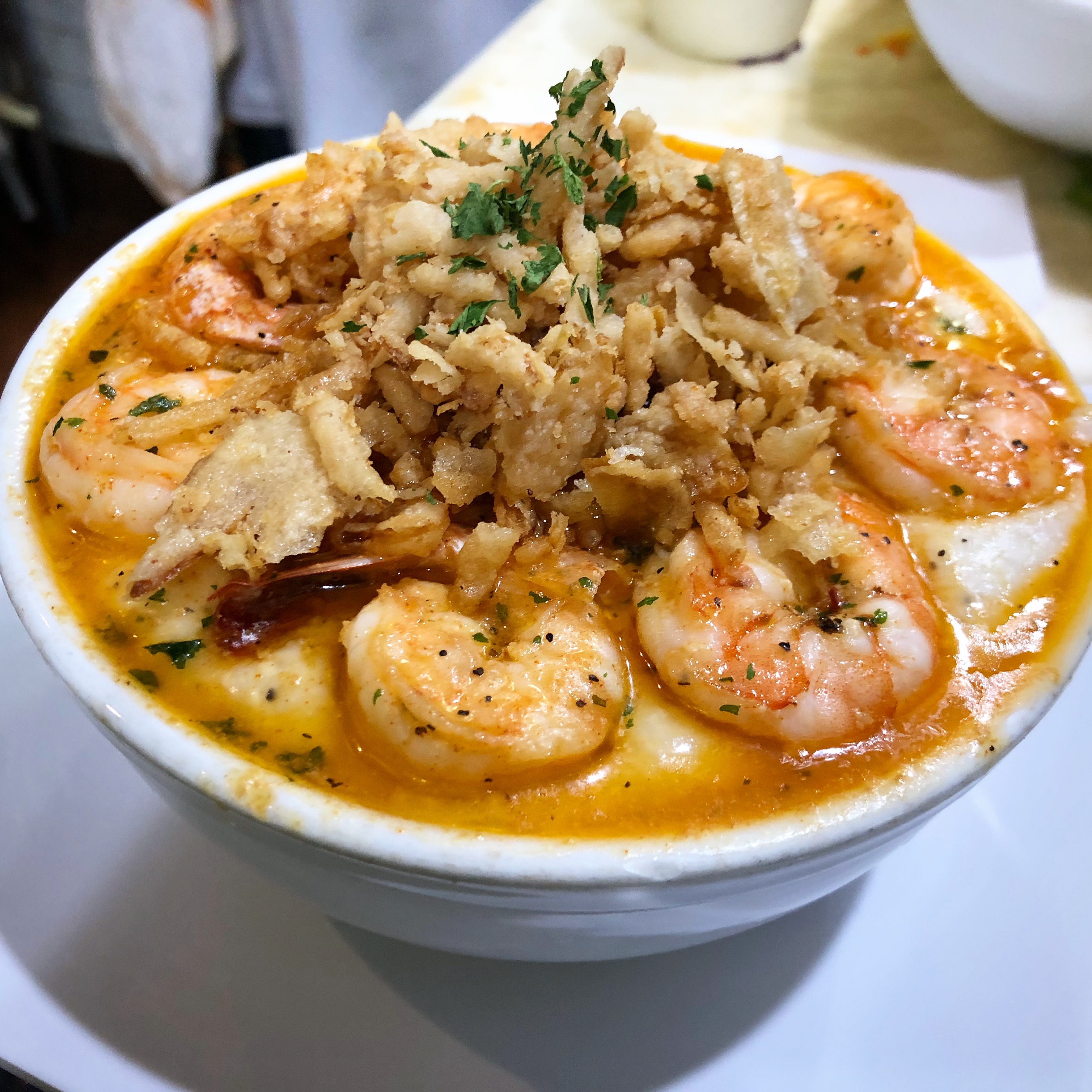 Order Shrimp N Grits food online from Stevie Creole Cafe store, Los Angeles on bringmethat.com