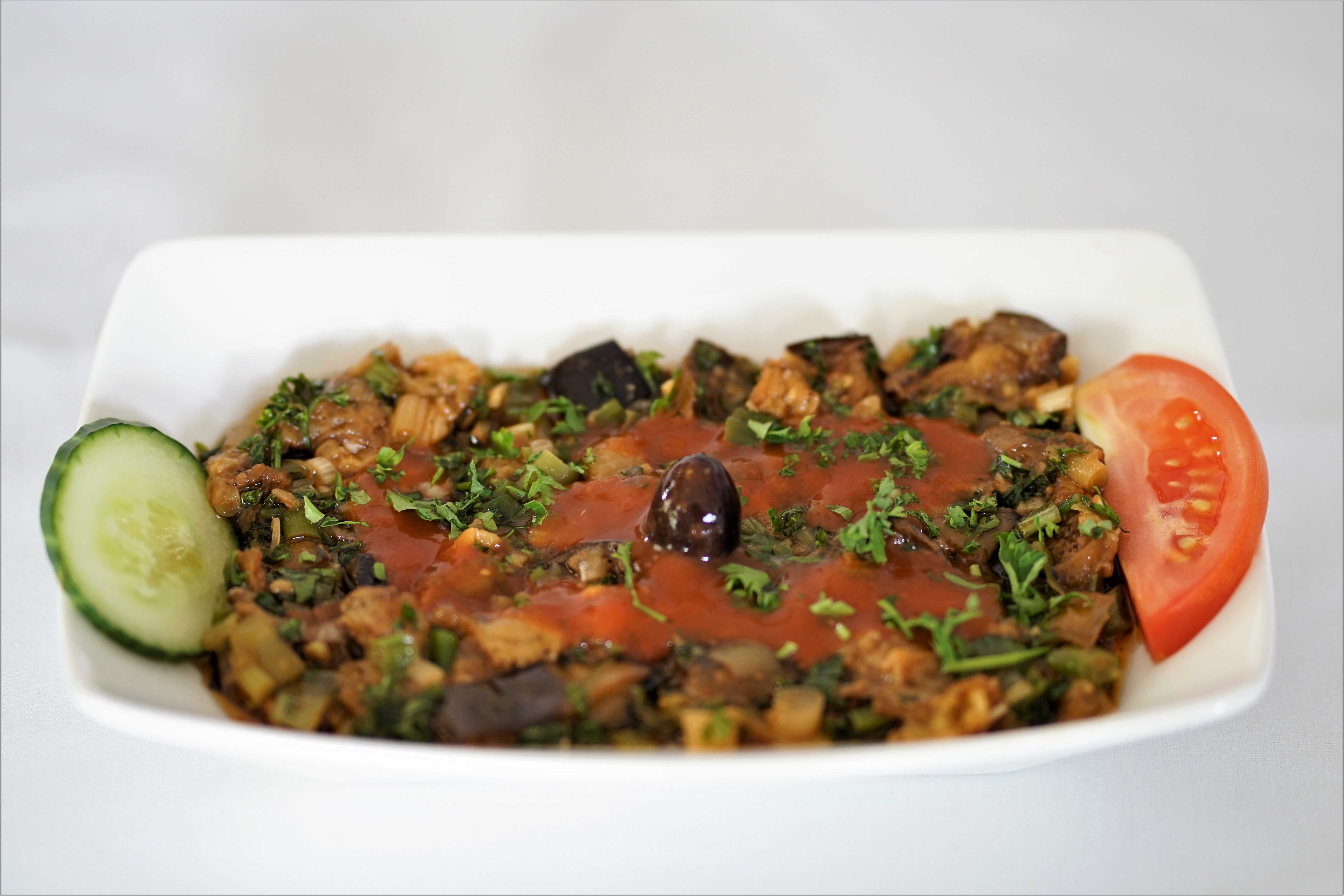 Order Smoked Eggplant food online from Lezzet Restaurant store, Centreville on bringmethat.com