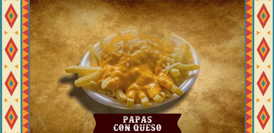 Order Papas Con Queso food online from El Venado store, Laredo on bringmethat.com