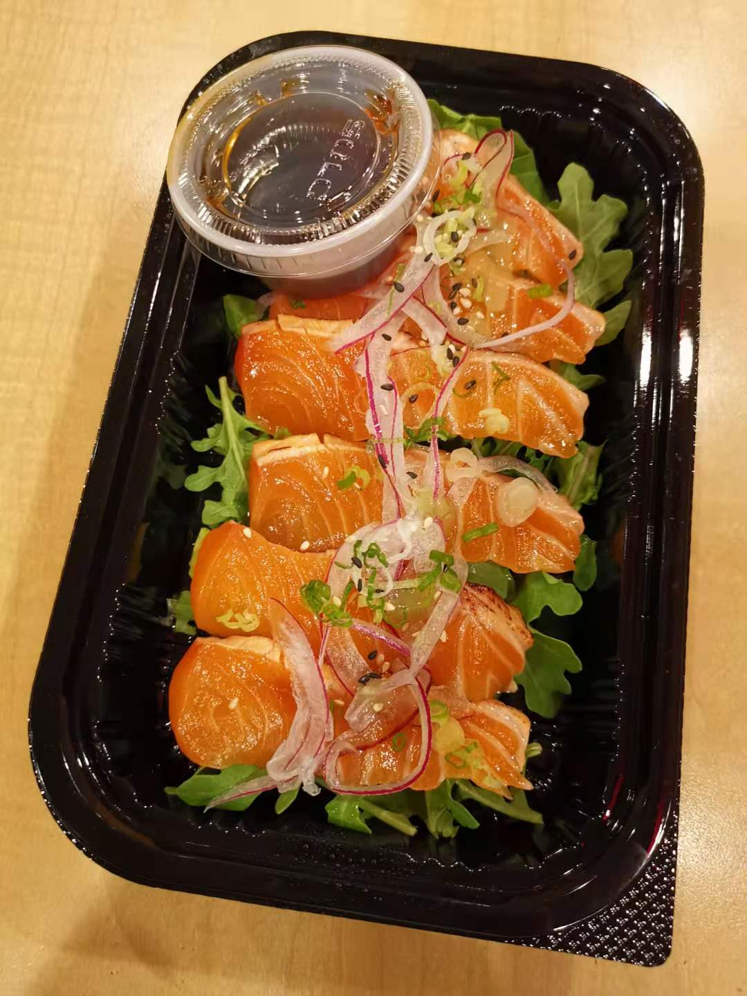 Order Salmon Carpaccio food online from Daigo sushi store, San Francisco on bringmethat.com
