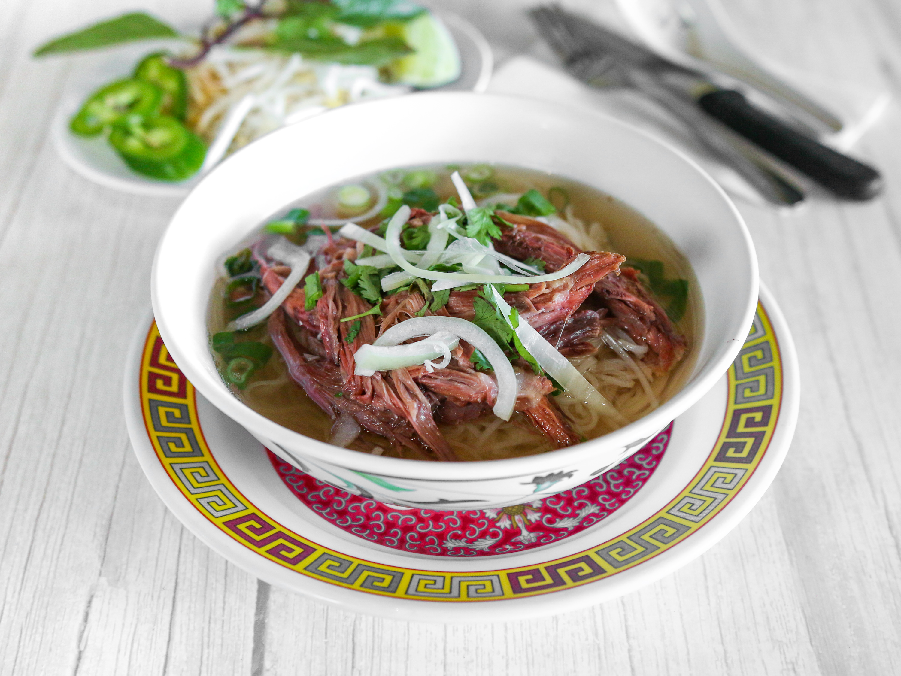 Order Oxtail Noodle Soup food online from Maison De Pho store, Foothill Ranch on bringmethat.com
