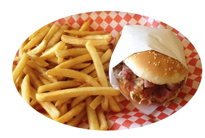 Order Colossal Burger Special food online from Angelo 6 Burger store, Upland on bringmethat.com