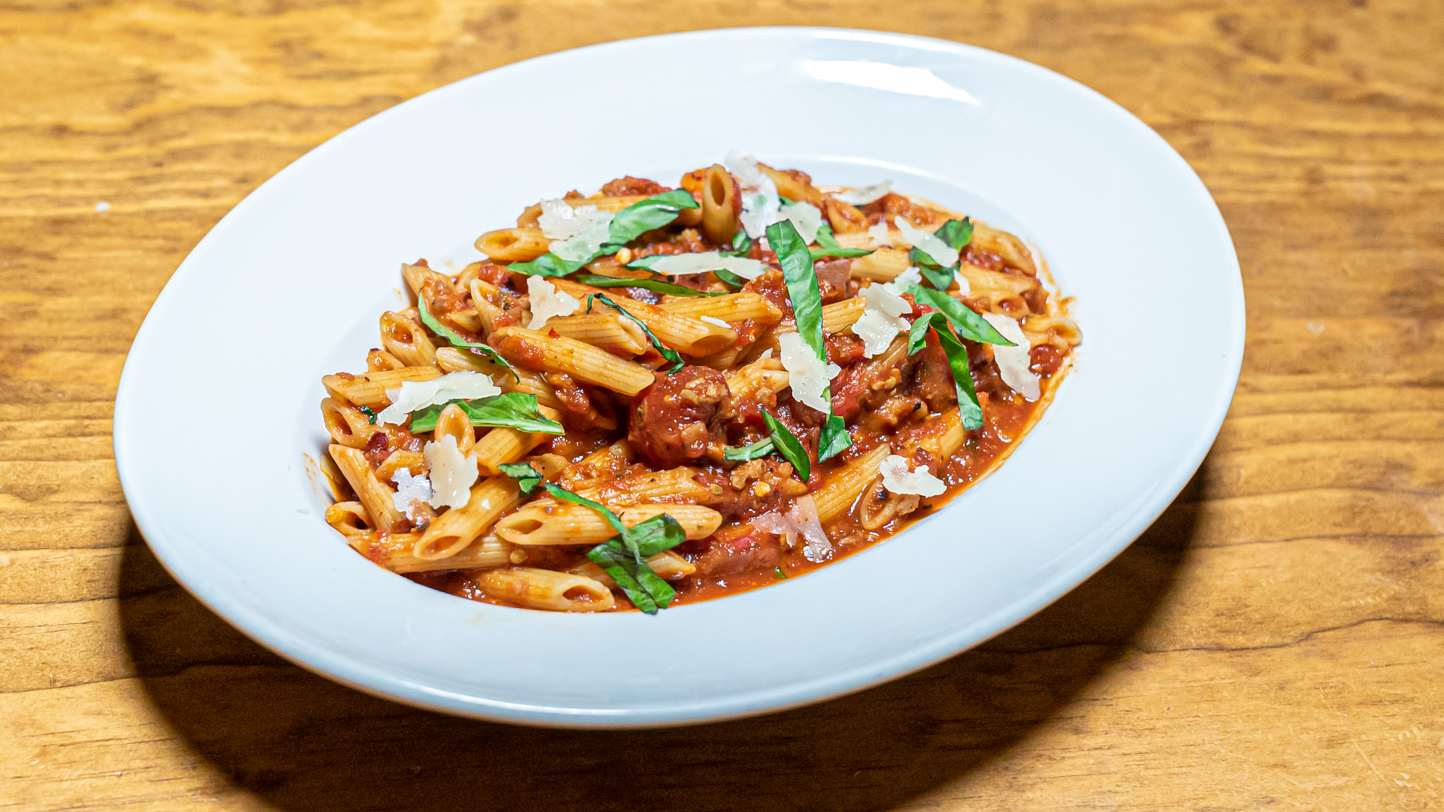 Order Spicy Marinara Penne food online from Greenville Avenue Pizza Co store, Dallas on bringmethat.com