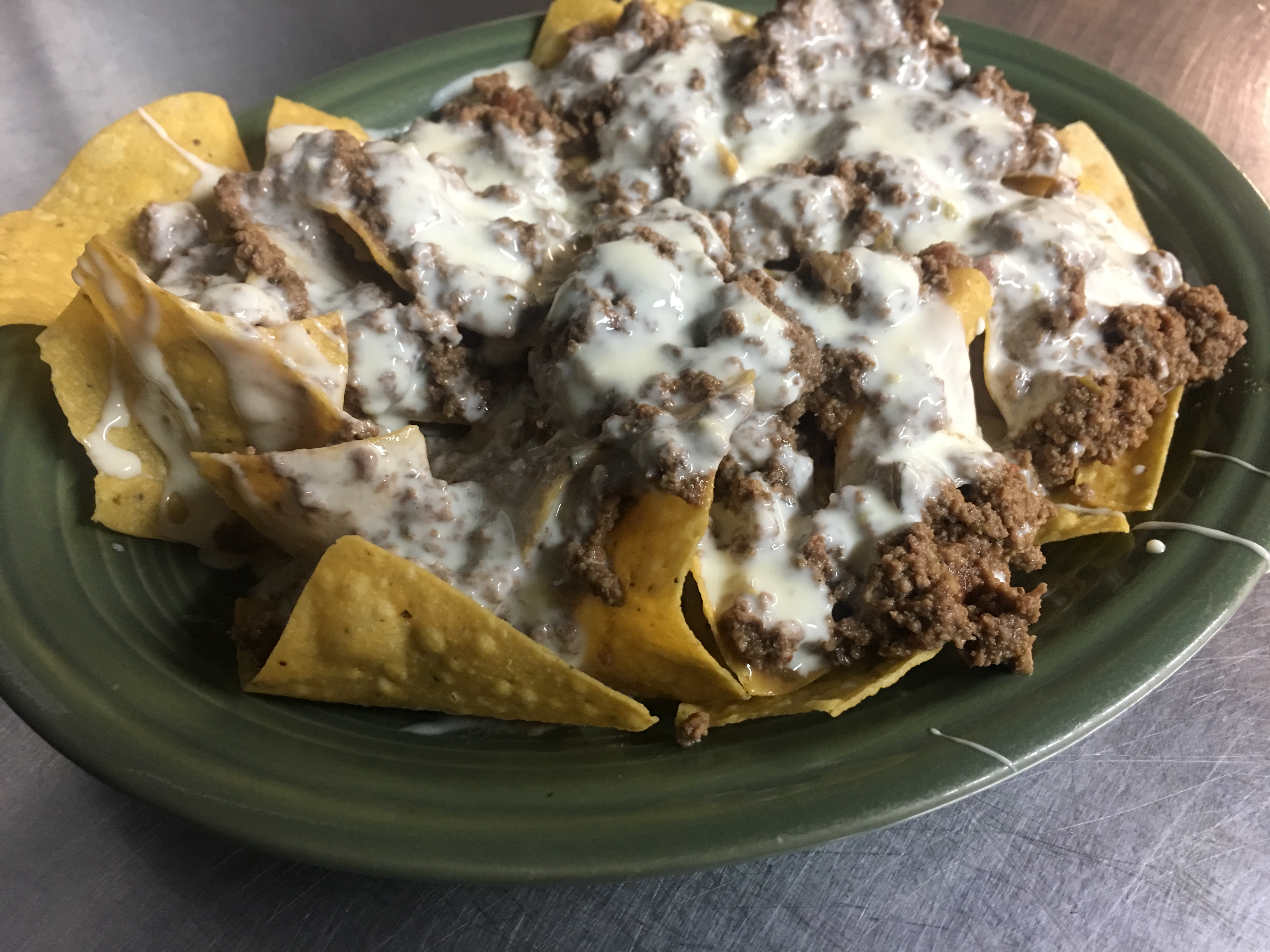 Order Ground Beef Nachos food online from El Patron Mexican Grill & Cantina store, Albany on bringmethat.com