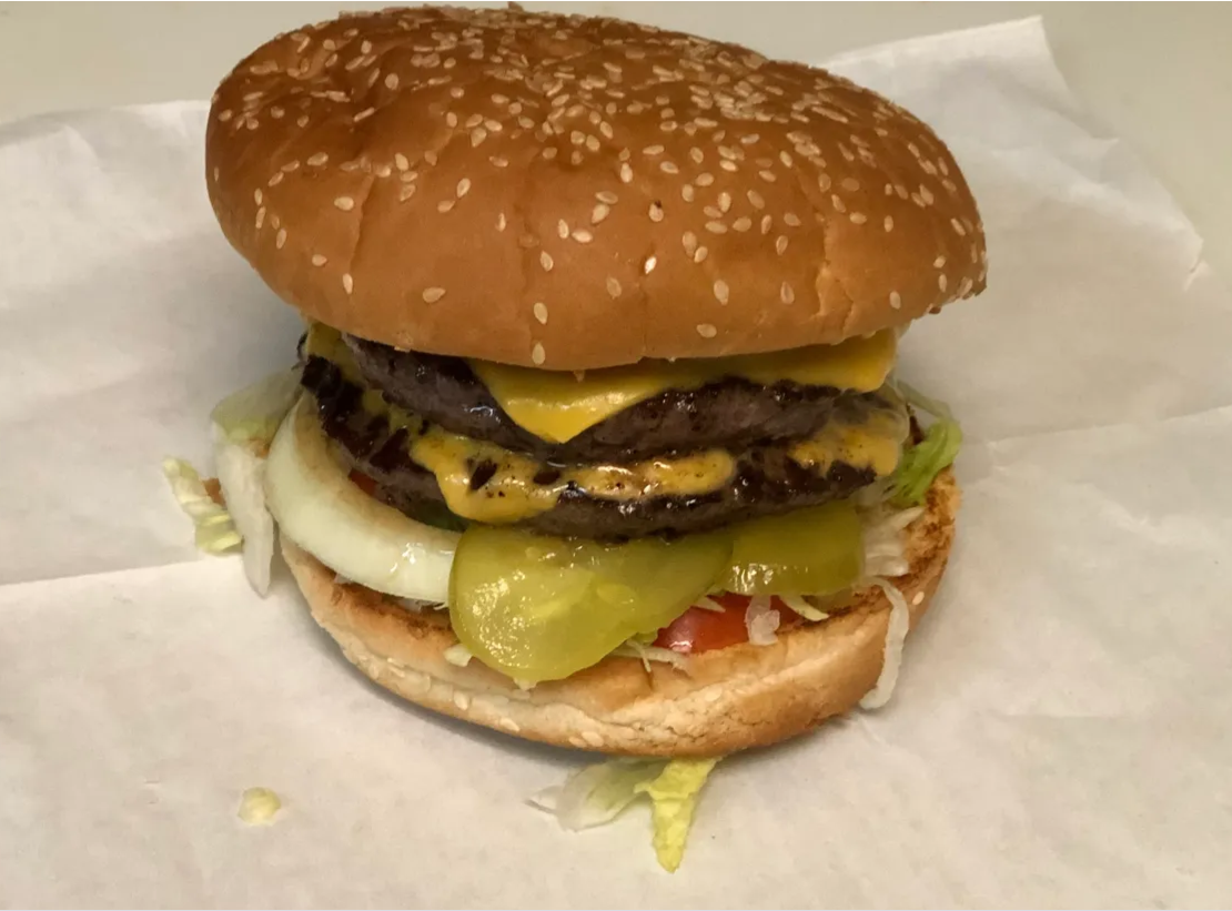 Order The Original Burger food online from Wings N Things store, Dexter on bringmethat.com