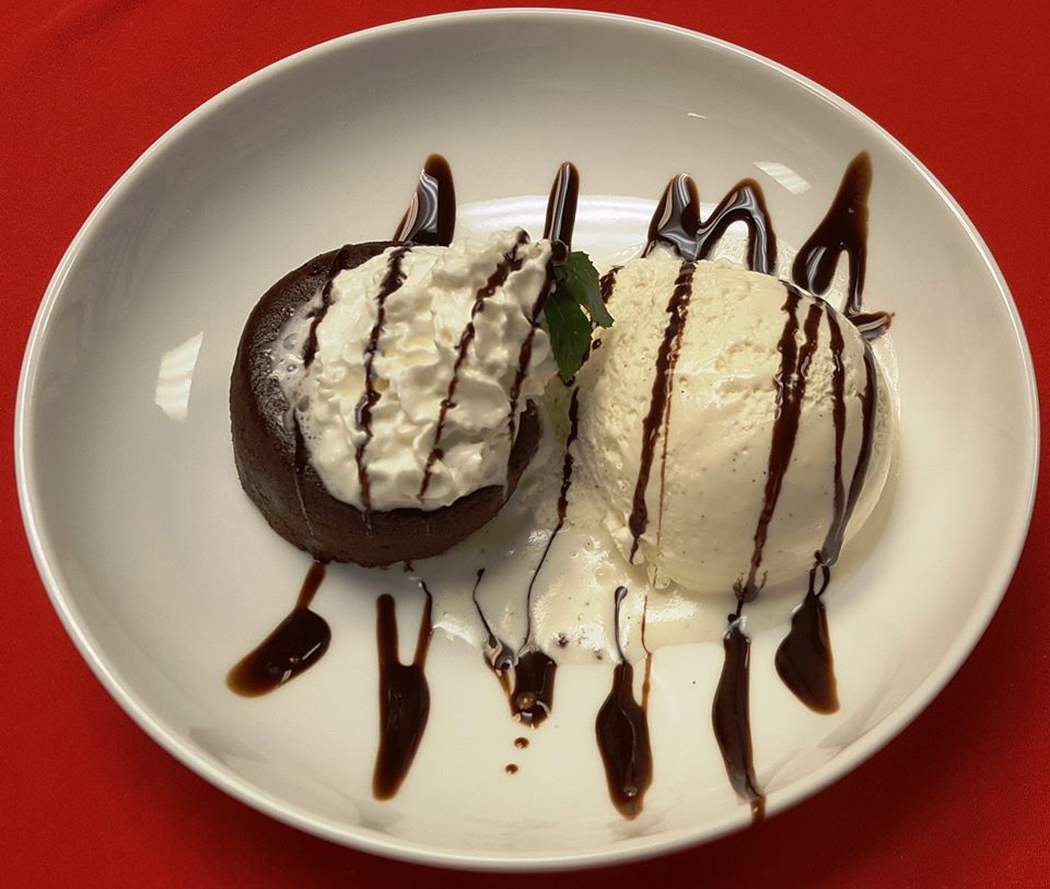 Order Chocolate Molten Cake food online from Over Under Bar And Eatery store, Cincinnati on bringmethat.com
