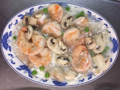Order 61. Shrimp with Lobster Sauce food online from Dongs Szechuan Village store, Springfield on bringmethat.com