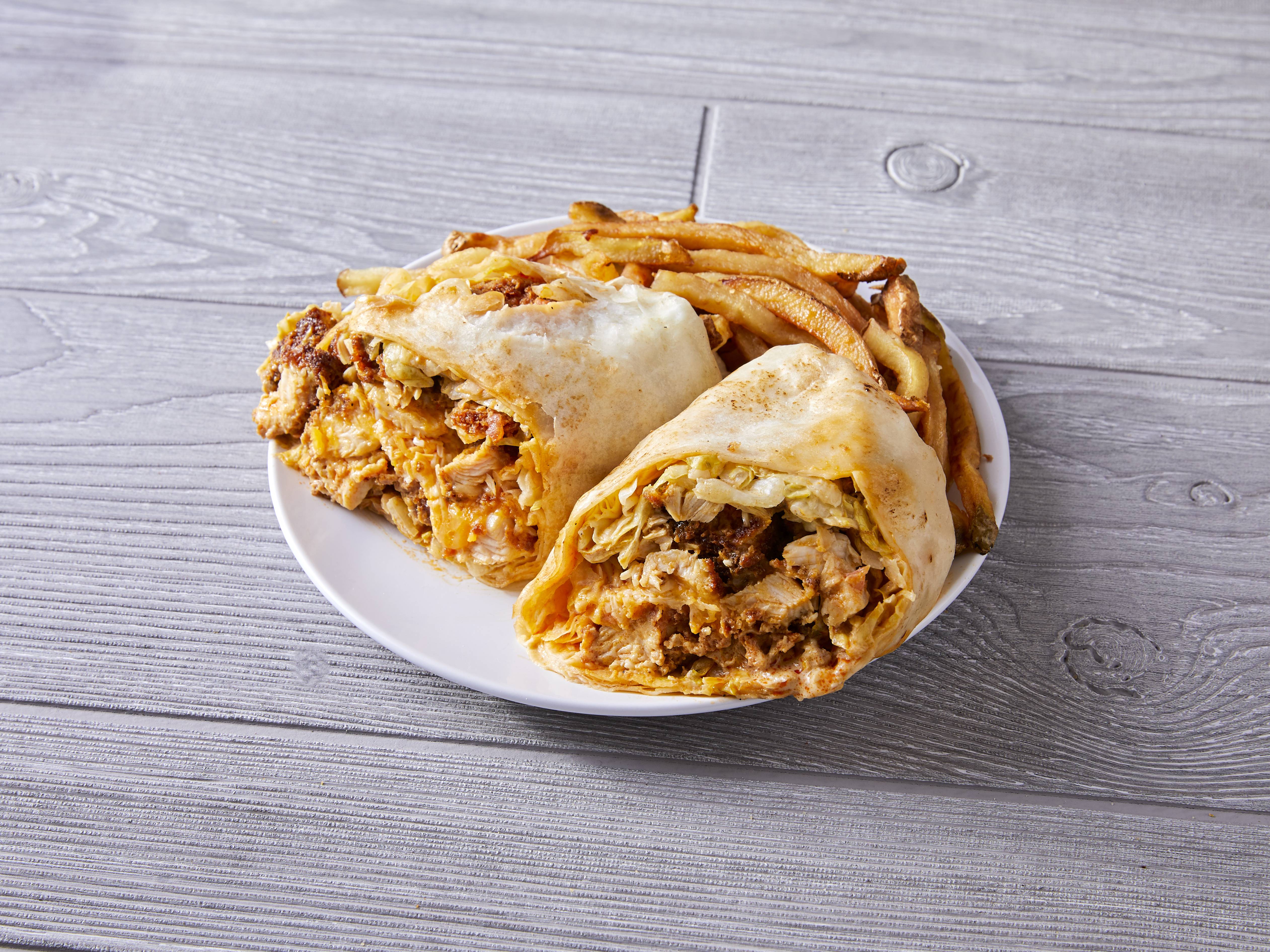 Order Buffalo Chicken Wrap food online from Commonwealth store, Chicago on bringmethat.com