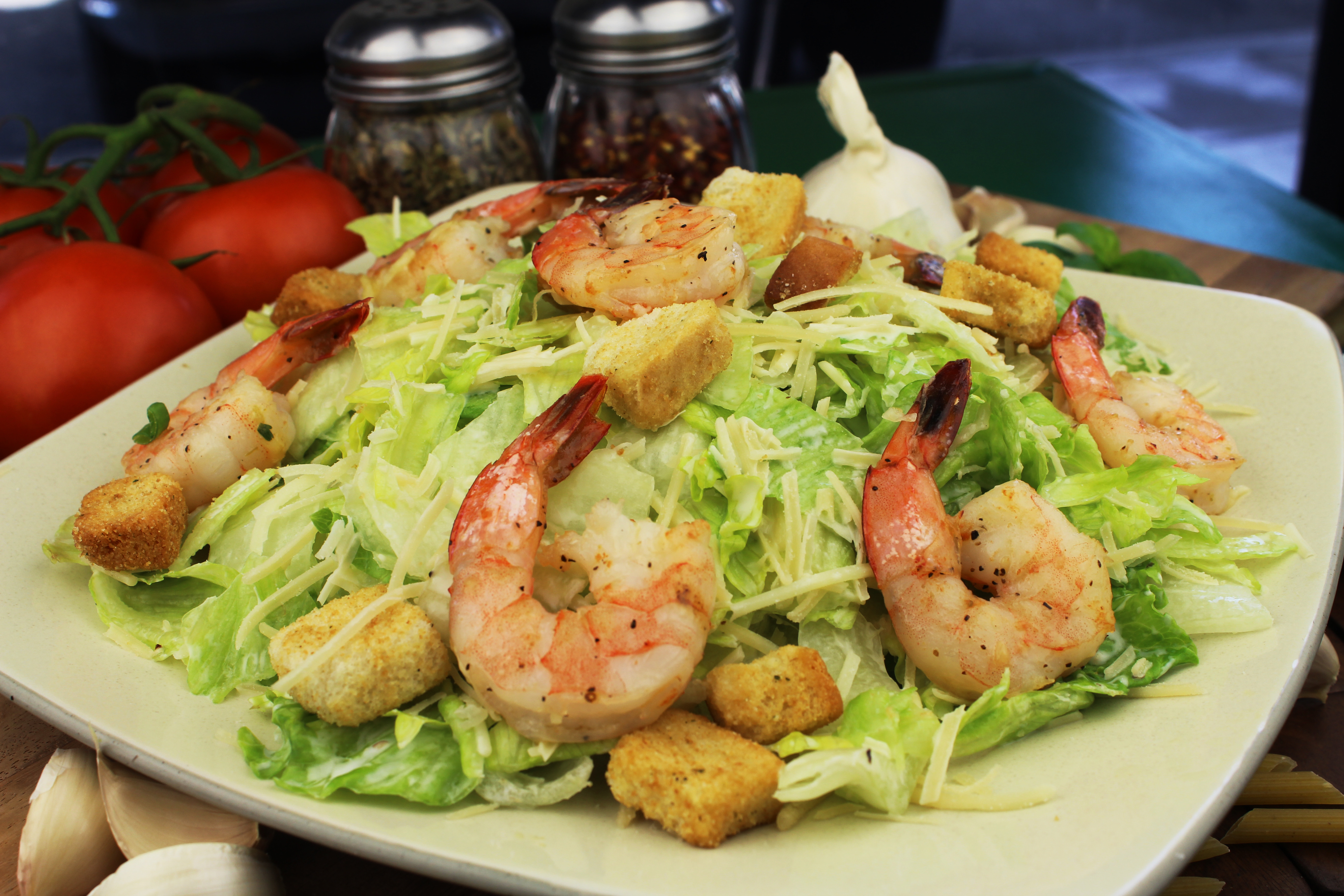Order Shrimp Salad  food online from Chef Ladis Mexican Restaurant store, Pico Rivera on bringmethat.com