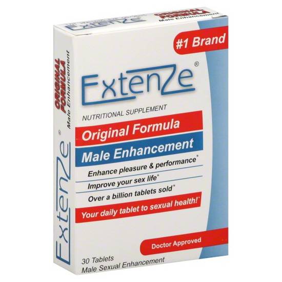 Order ExtenZe Original Formula Male Sexual Enhancement (30 ct) food online from Rite Aid store, Palm Desert on bringmethat.com