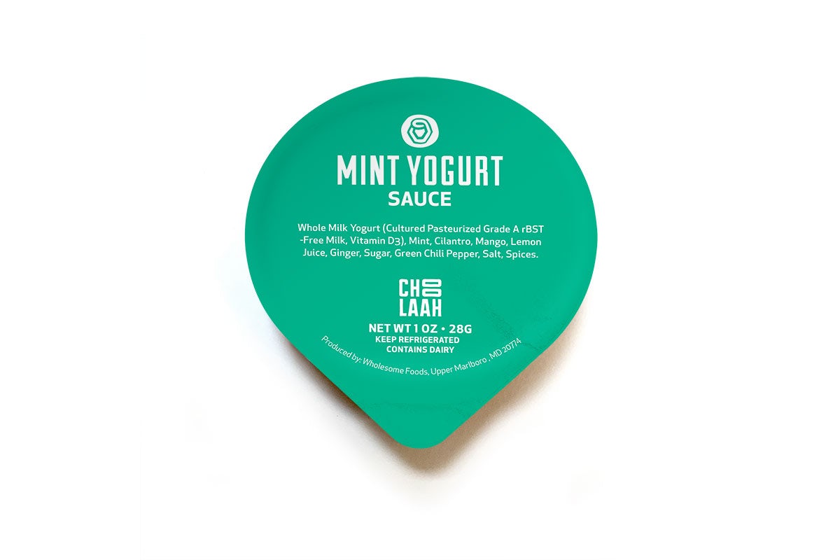 Order Mint Yogurt  food online from Choolaah Indian Bbq store, Beachwood on bringmethat.com