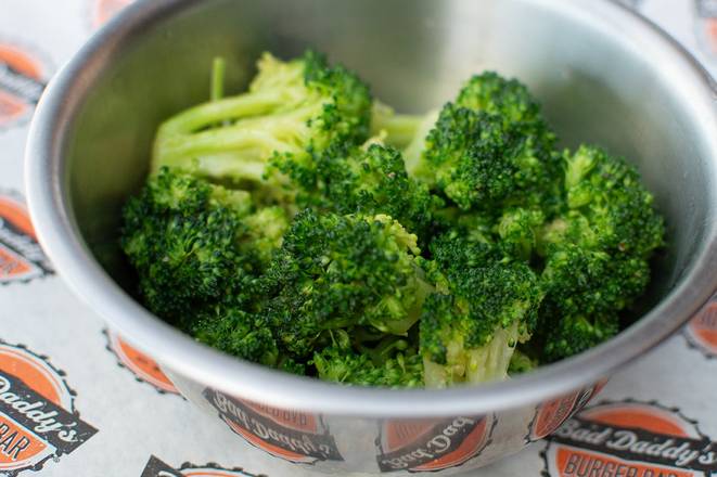 Order Steamed Broccoli  food online from Bad Daddy's Burger Bar store, Summerville on bringmethat.com