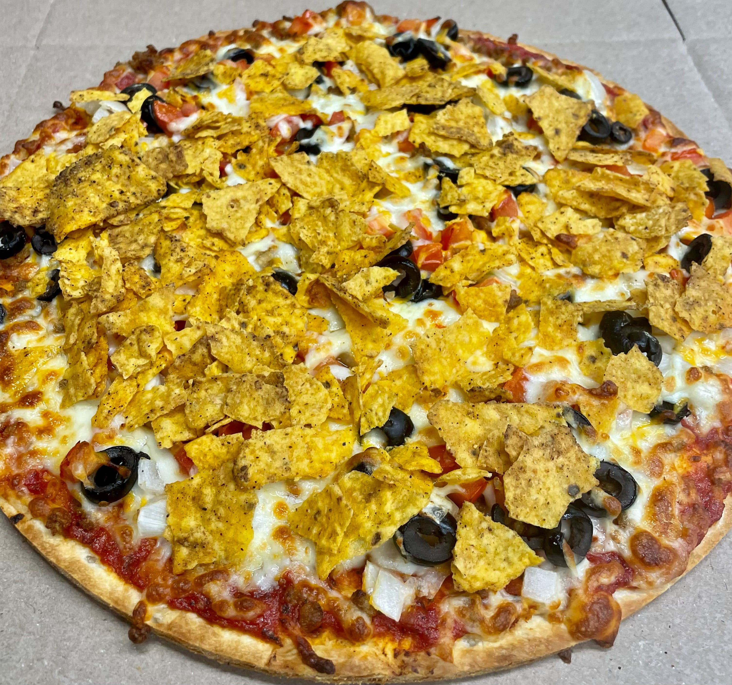 Order Mexican Style Pizza - Small 9" food online from Jimmy's Pizza Litchfield store, Litchfield on bringmethat.com