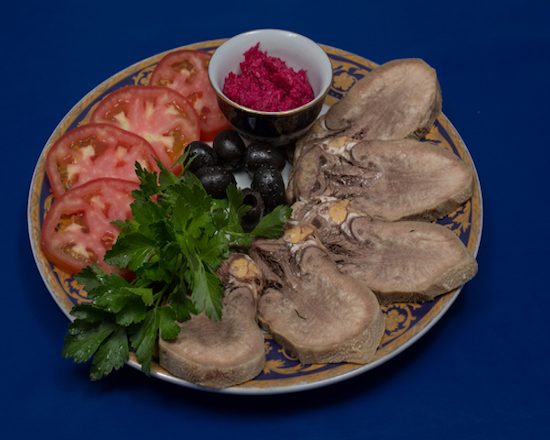 Order Veal Tongue Platter food online from Uzbekistan Restaurant store, Philadelphia on bringmethat.com