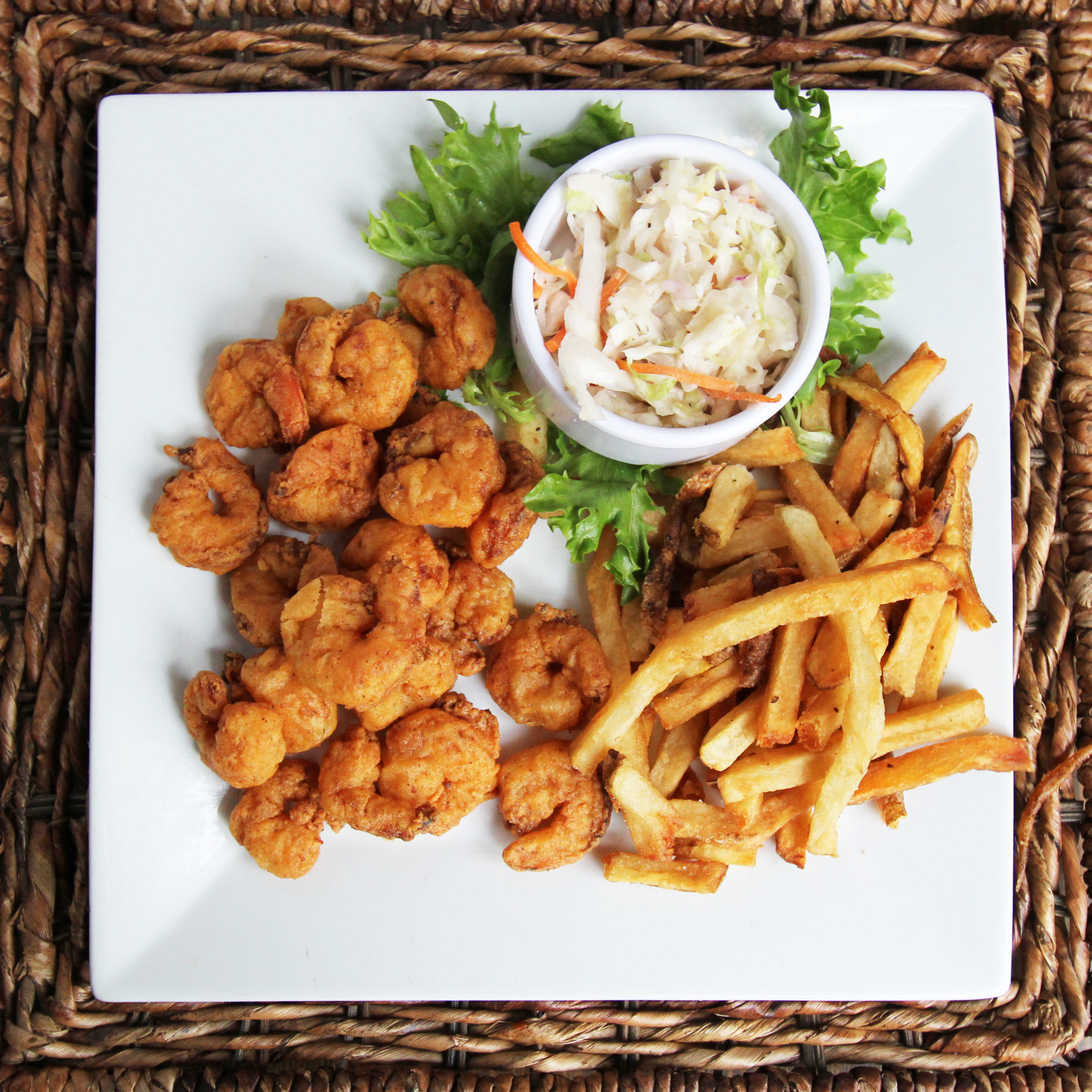 Order Fried Shrimp Platter food online from The Big Easy store, Raleigh on bringmethat.com
