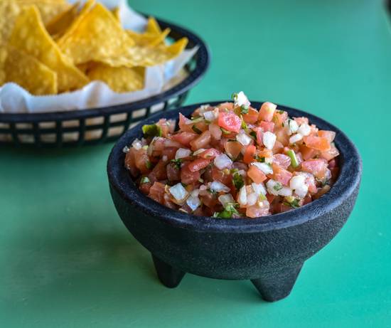 Order Pico De Gallo + Chips food online from Barrio store, Kent on bringmethat.com