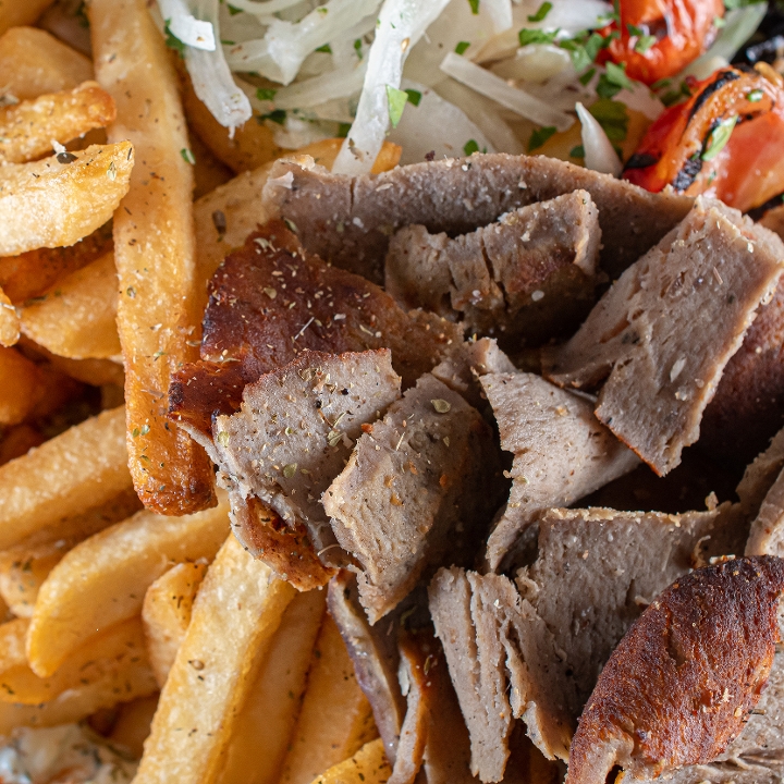 Order Gyro Platter food online from Its Greek to Me store, Fort Lee on bringmethat.com
