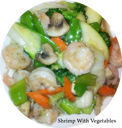 Order Shrimp with Vegetables food online from Dao Kitchen #2 Asian Bistro store, Phoenix on bringmethat.com