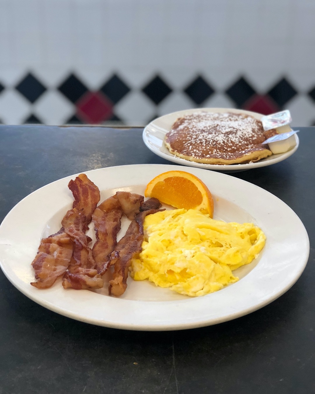 Order 2 Eggs with Bacon food online from White Palace Grill store, Chicago on bringmethat.com