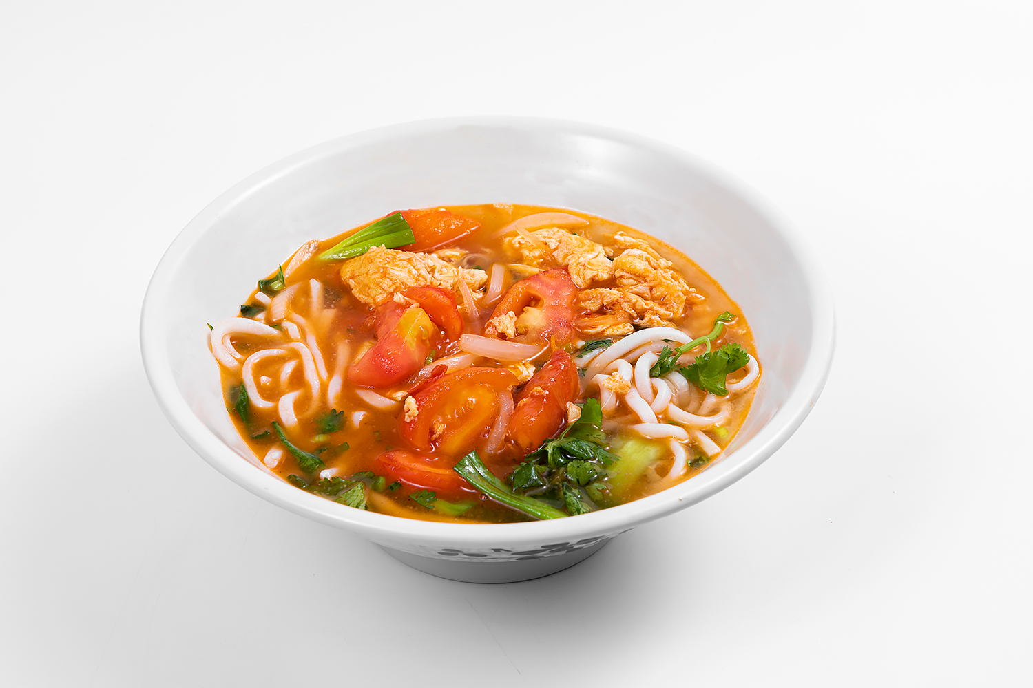 Order Tomato & Scrambled Egg Noodle Soup food online from Tom Dim Sum store, Media on bringmethat.com