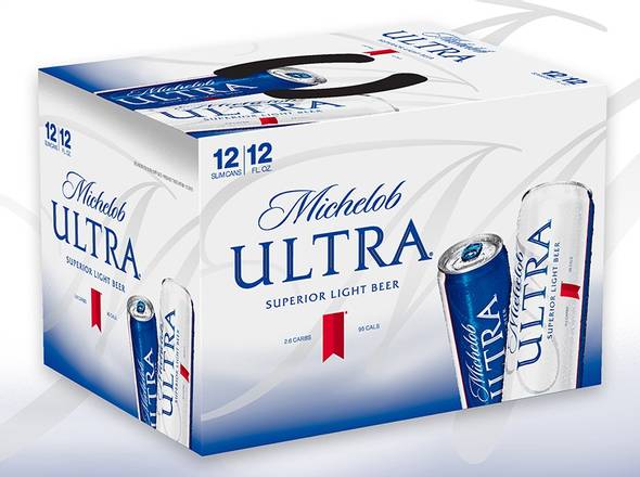 Order Michelob ultra 12pk can beer (4.2%ABV) food online from Ogden Wine & Spirit store, Naperville on bringmethat.com