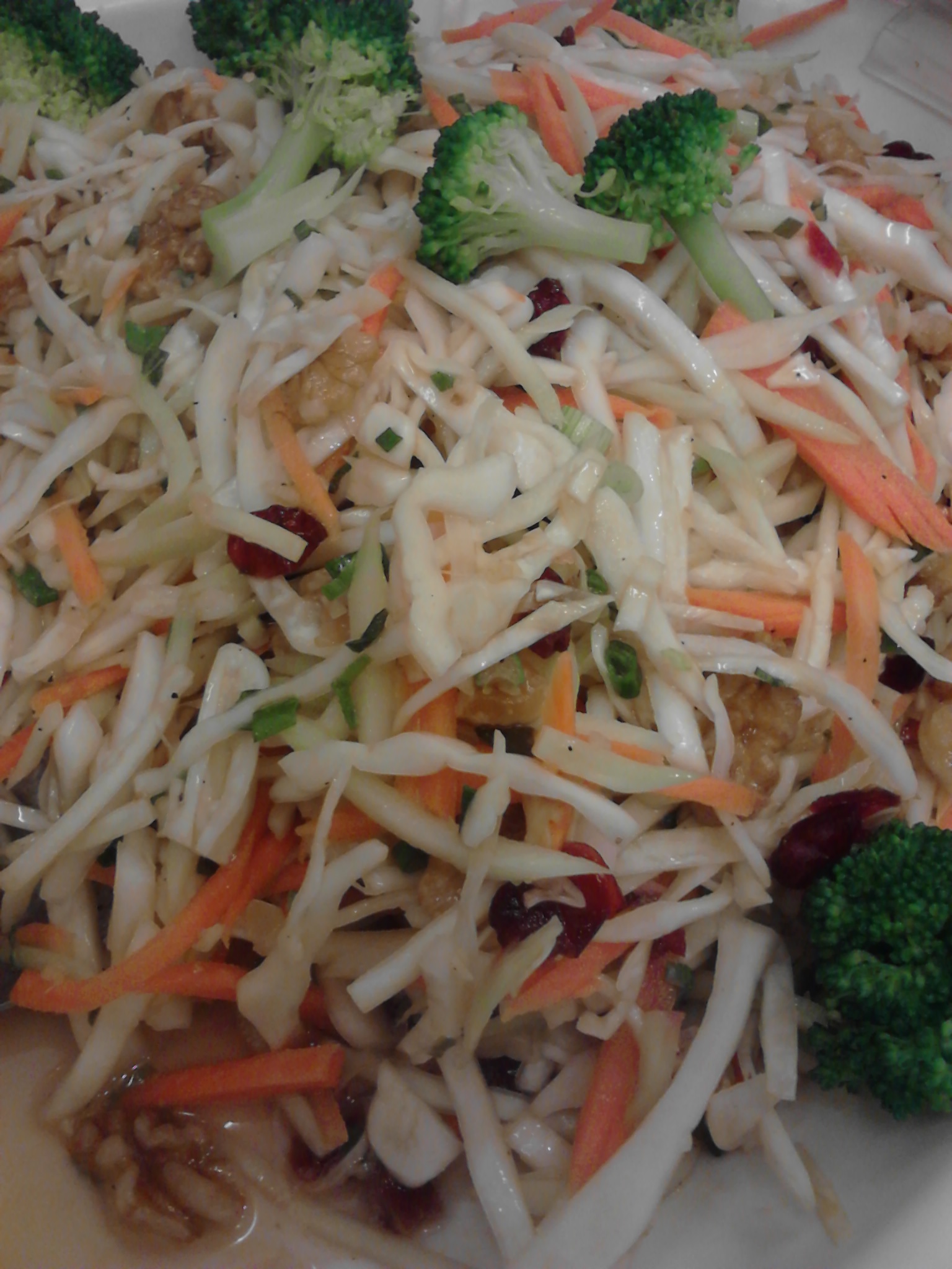 Order Asian-Broccoli Slaw food online from La Mer Seafood store, Armonk on bringmethat.com