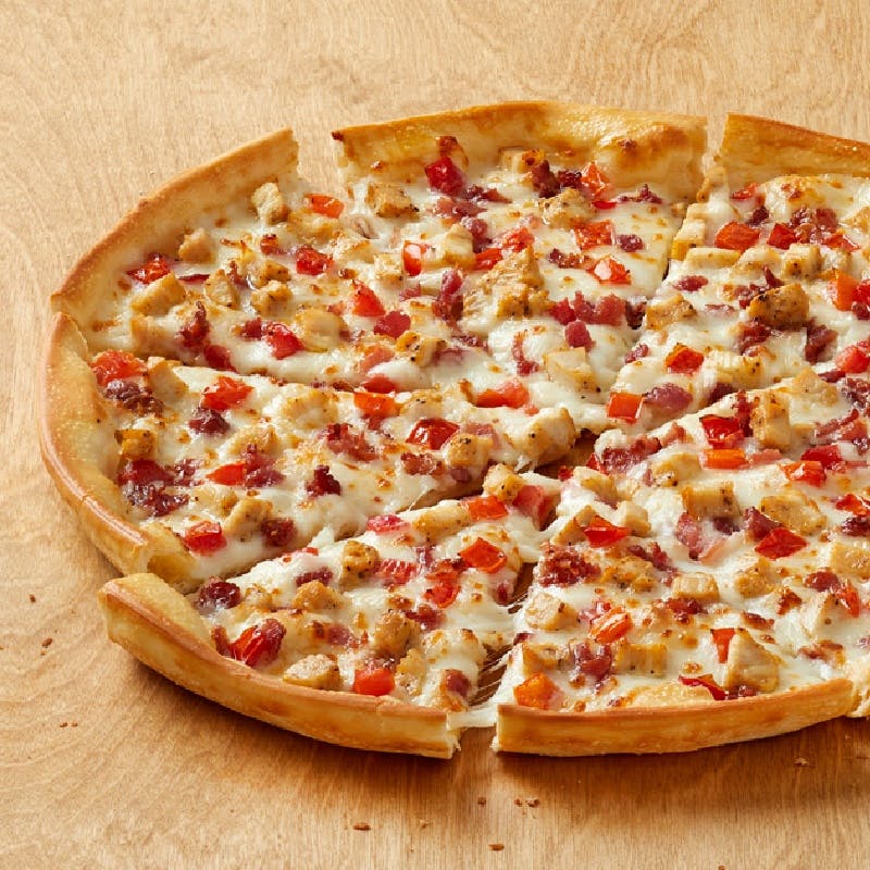 Order Buffalo Chicken Pizza - Individual food online from Pizza Inn store, Mesquite on bringmethat.com