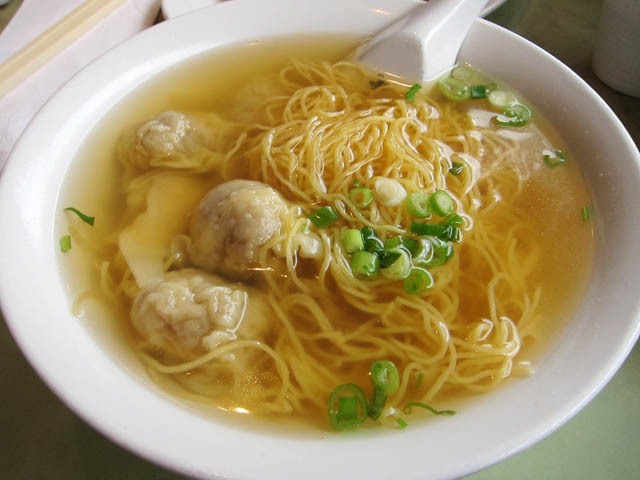 Order Noodle with Cantonese Wonton Soup food online from Chopstix store, Brooklyn on bringmethat.com
