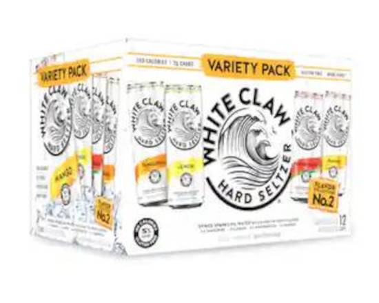 Order White Claw Variety Pack #2, 12pk-12oz can hard seltzer (5.0% ABV) food online from Tenderloin Liquor store, San Francisco on bringmethat.com