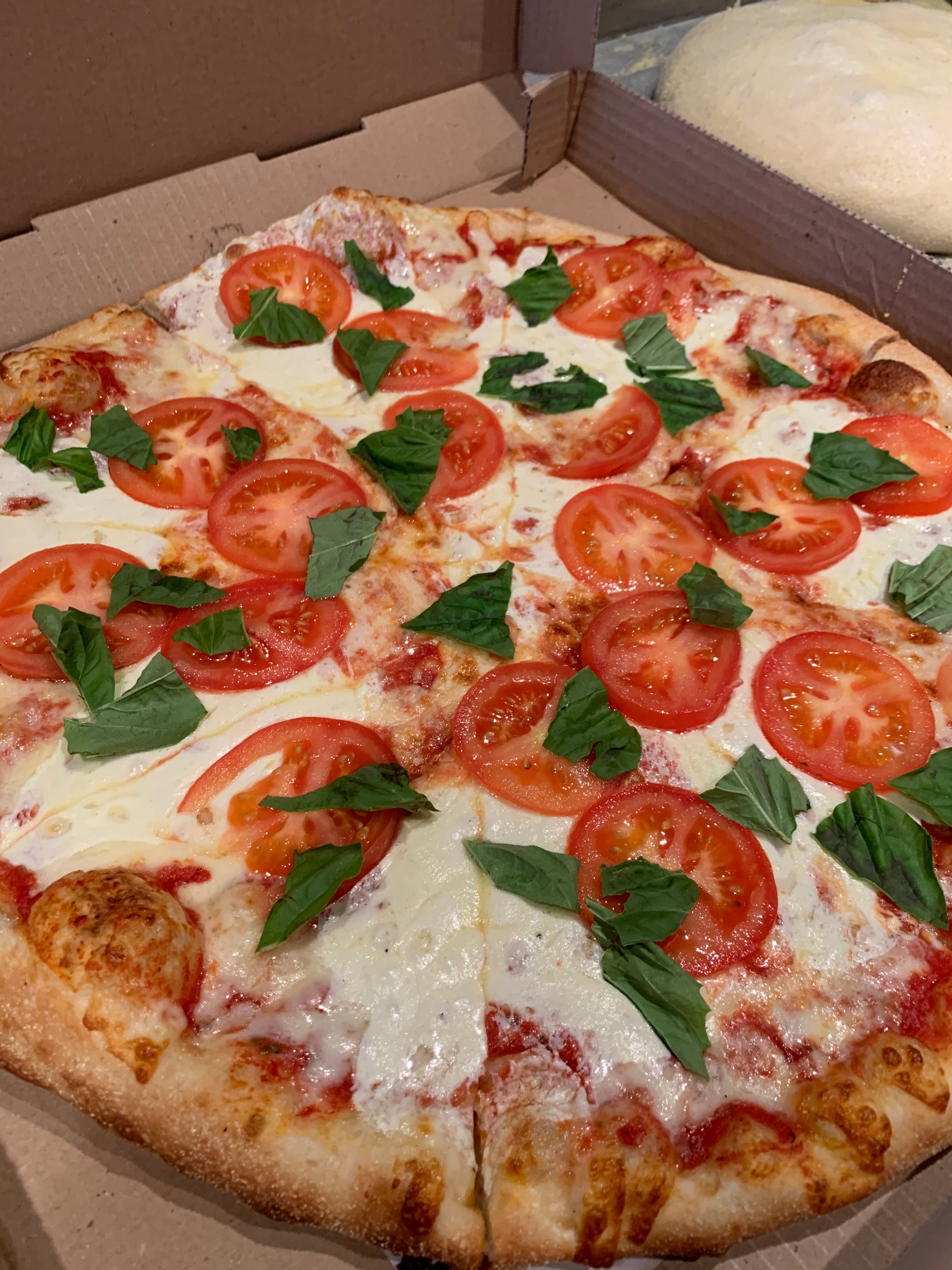 Order Margherita Pizza - Small 12'' food online from Pizza republic store, Hoboken on bringmethat.com