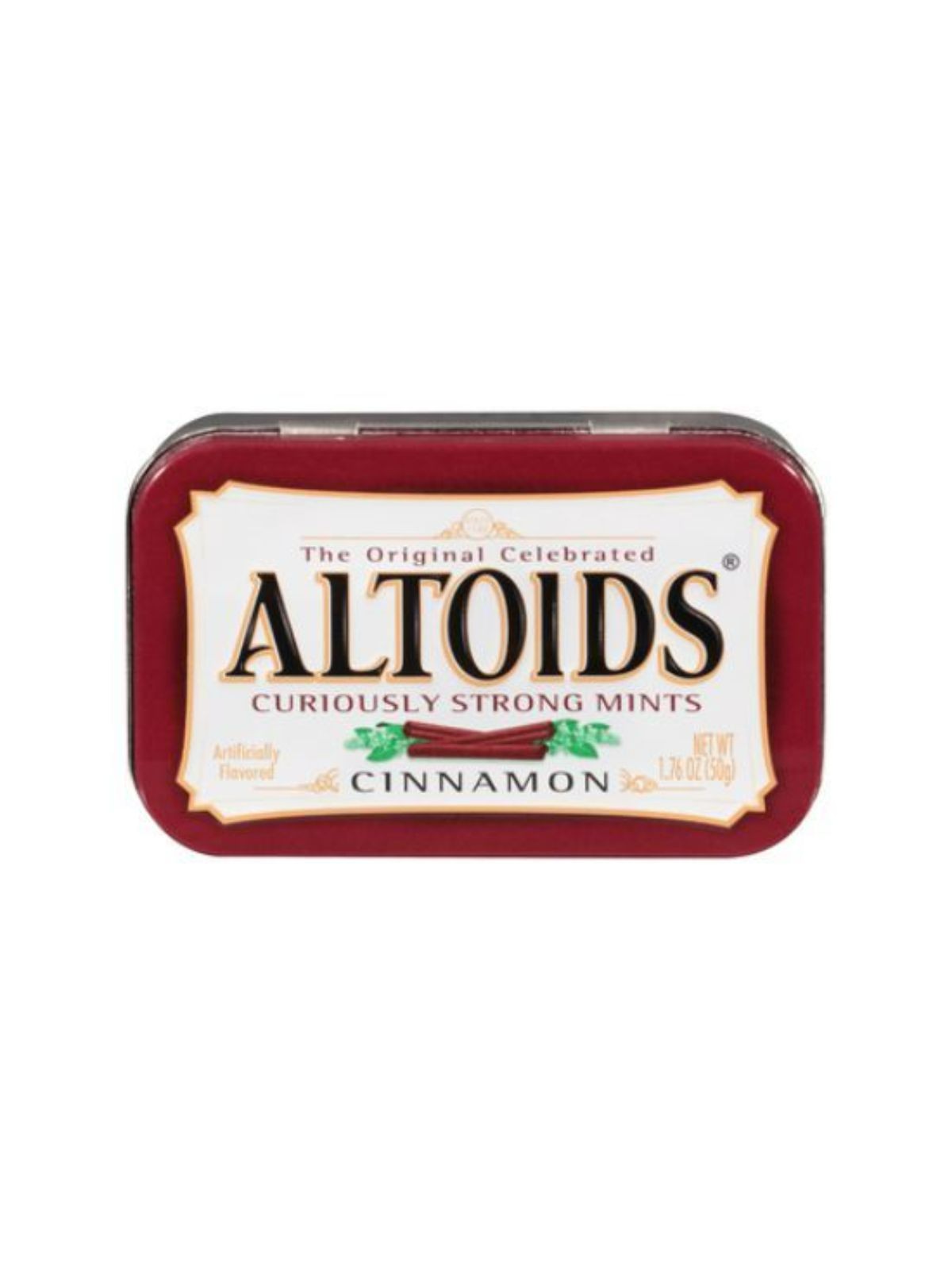 Order Altoids Cinnamon Breath Mints (1.76 oz) food online from Stock-Up Mart store, Marietta on bringmethat.com