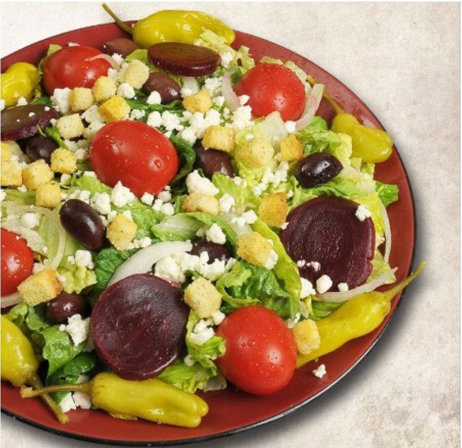 Order Greek Salad - Small food online from Benito's Pizza - South Lyon store, South Lyon on bringmethat.com