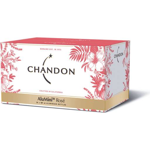 Order Chandon California Brut Sparkling Rose Party Pack (12PK 187 ML) 118304 food online from Bevmo! store, Torrance on bringmethat.com