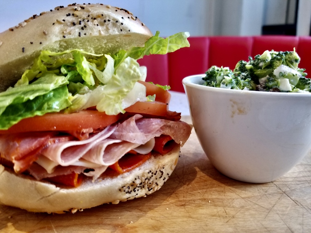 Order The Boss Sandwich food online from Bagel Boss store, New York on bringmethat.com