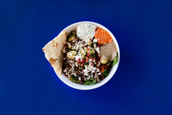 Order Power Greens Salad food online from Kairos Mediterranean #101 store, Mt. Pleasant on bringmethat.com