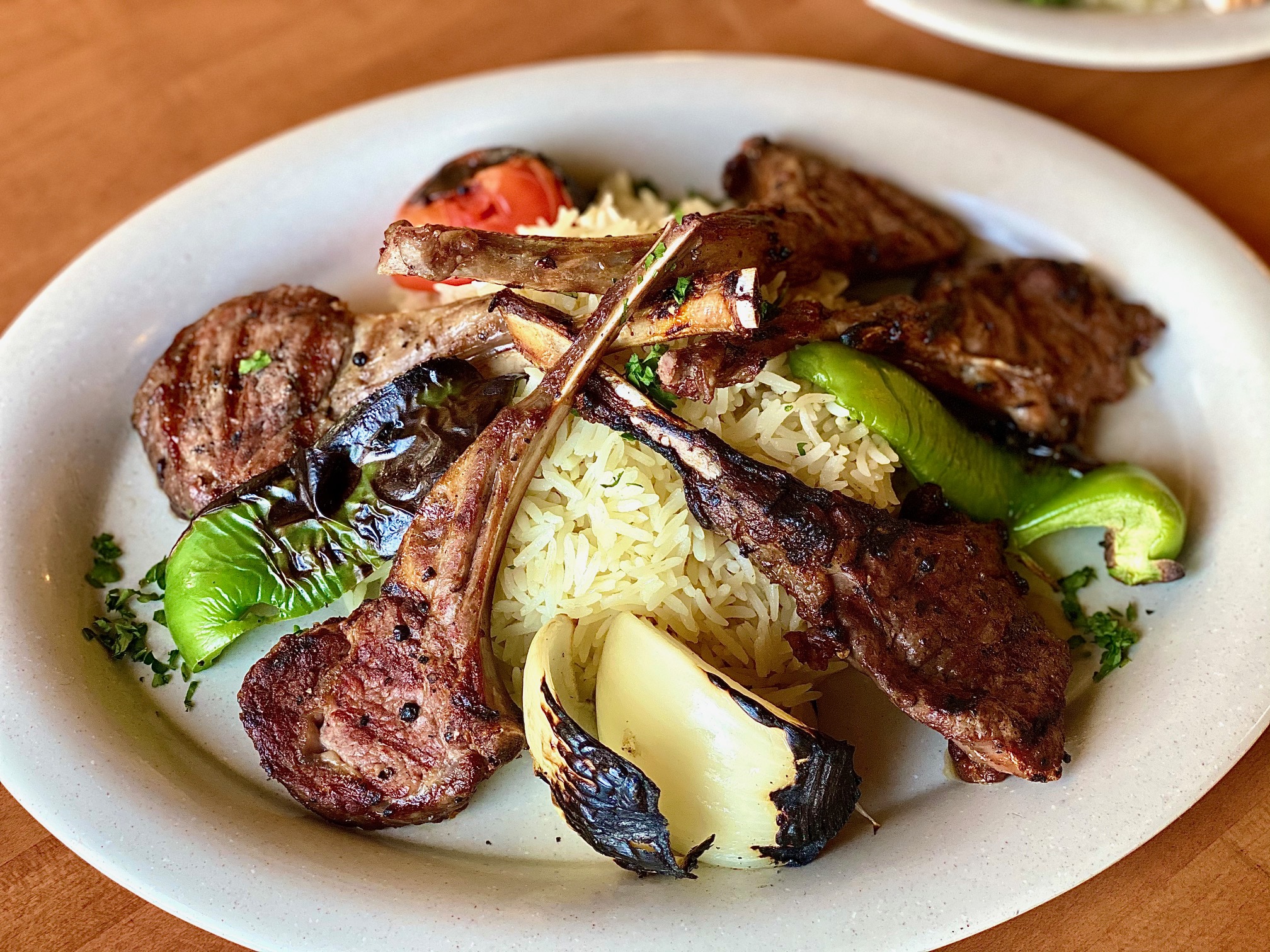 Order Lamb Chops Plate food online from Libanais Resturant store, Lincolnwood on bringmethat.com
