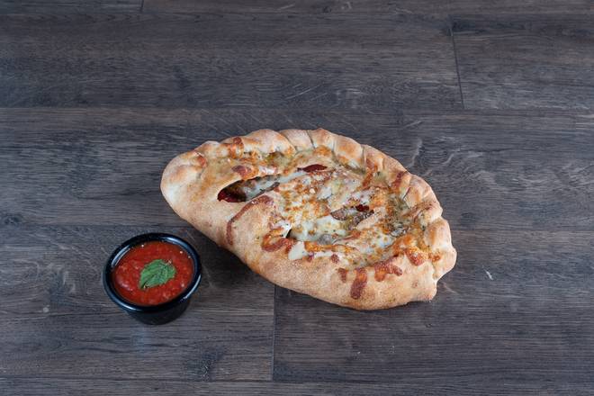 Order MEAT CALZONE food online from Sicily Calzones store, Nashville on bringmethat.com