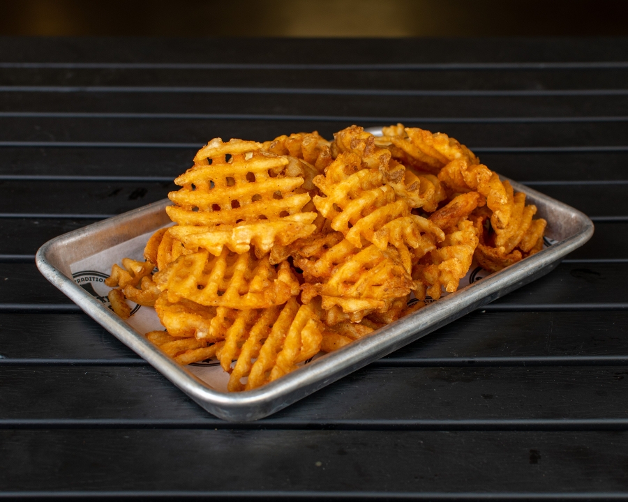 Order Waffle Fries food online from Smoke & Fire Social Eatery store, La Habra on bringmethat.com