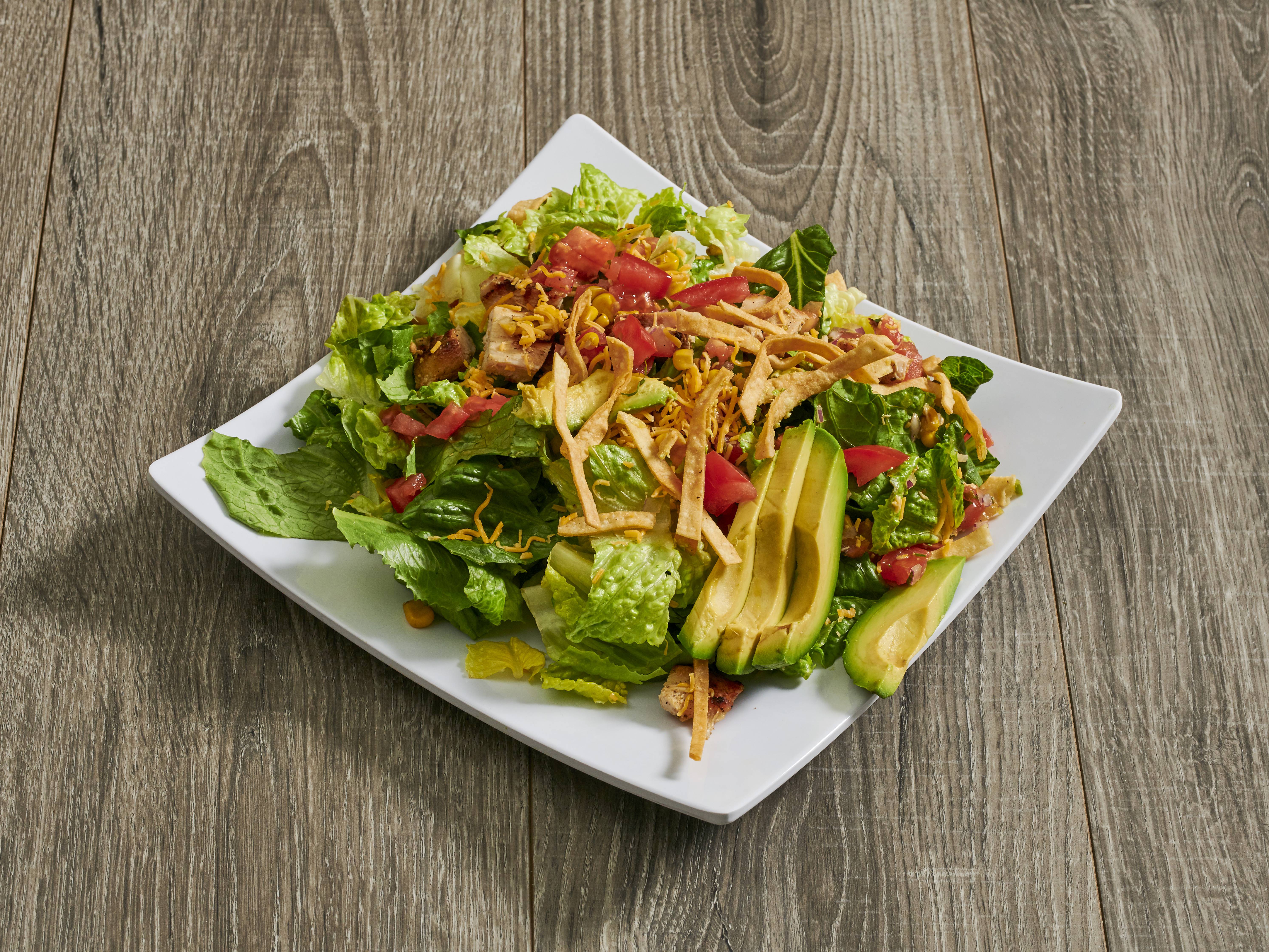 Order South of the Border Salad food online from Bella Cocina Mexican And Italian Cuisine store, Lake Forest on bringmethat.com