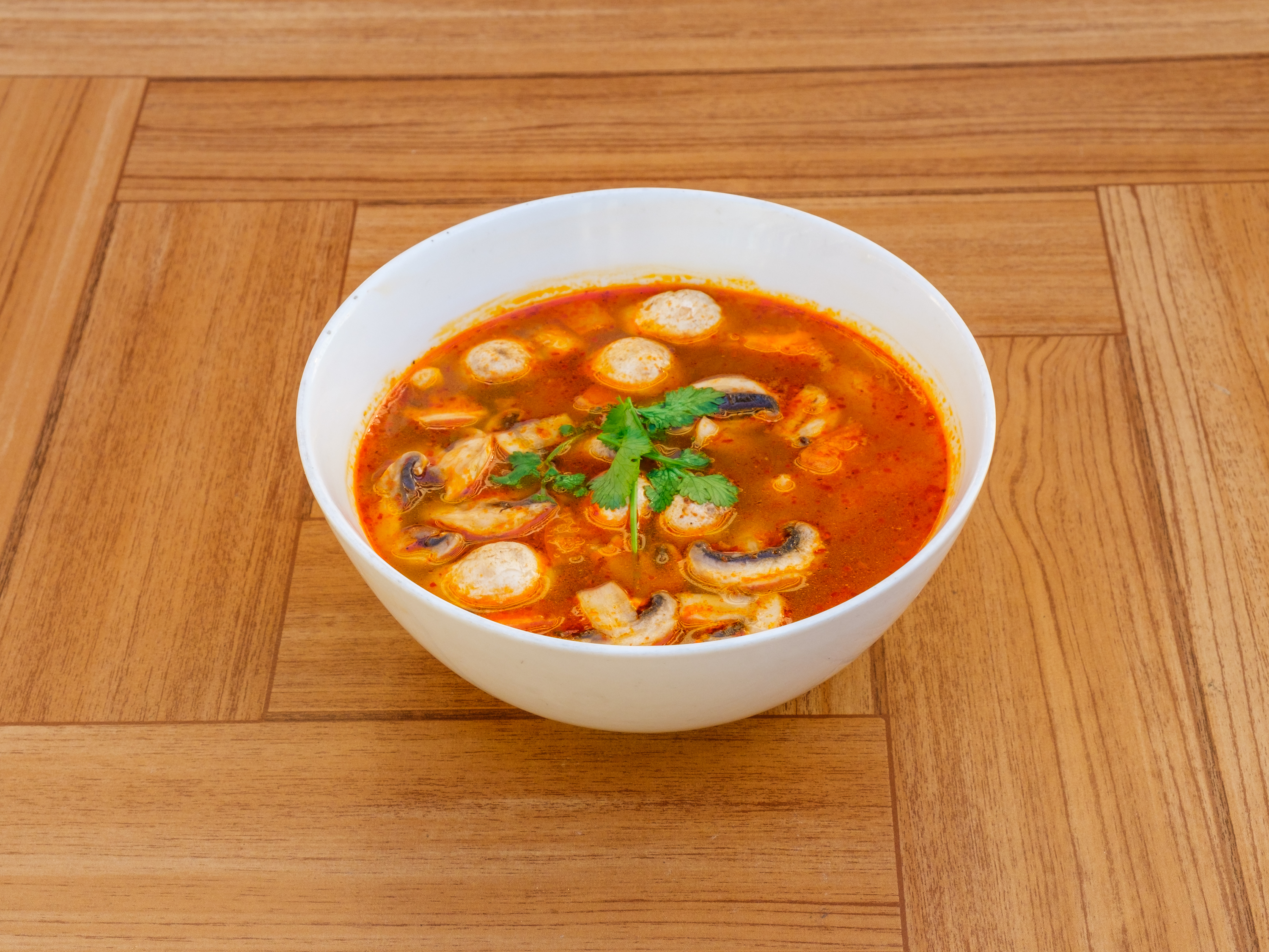 Order Tom Yum Soup food online from Thai Pot Thai Cuisine store, Sebastopol on bringmethat.com