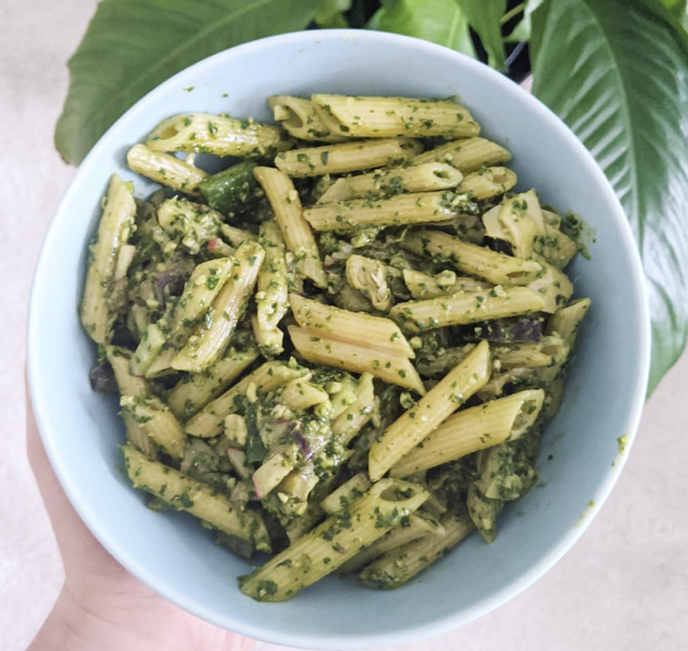 Order Perfect Pasta with Pesto Sauce food online from Wild store, New York on bringmethat.com
