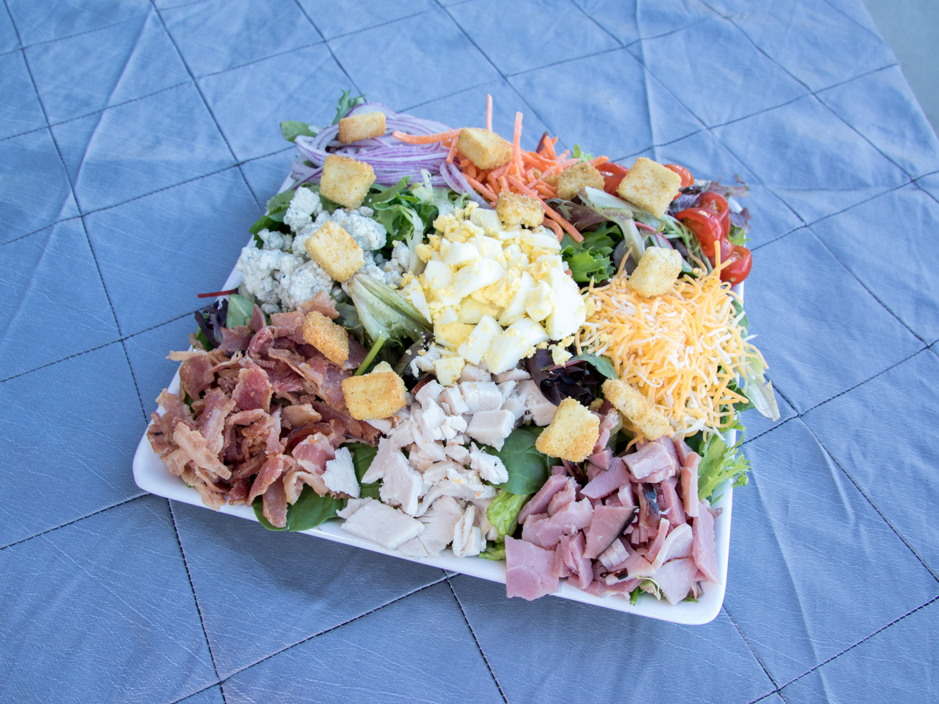 Order Cobb Salad food online from Gateway Deli And Cafe store, Ontario on bringmethat.com
