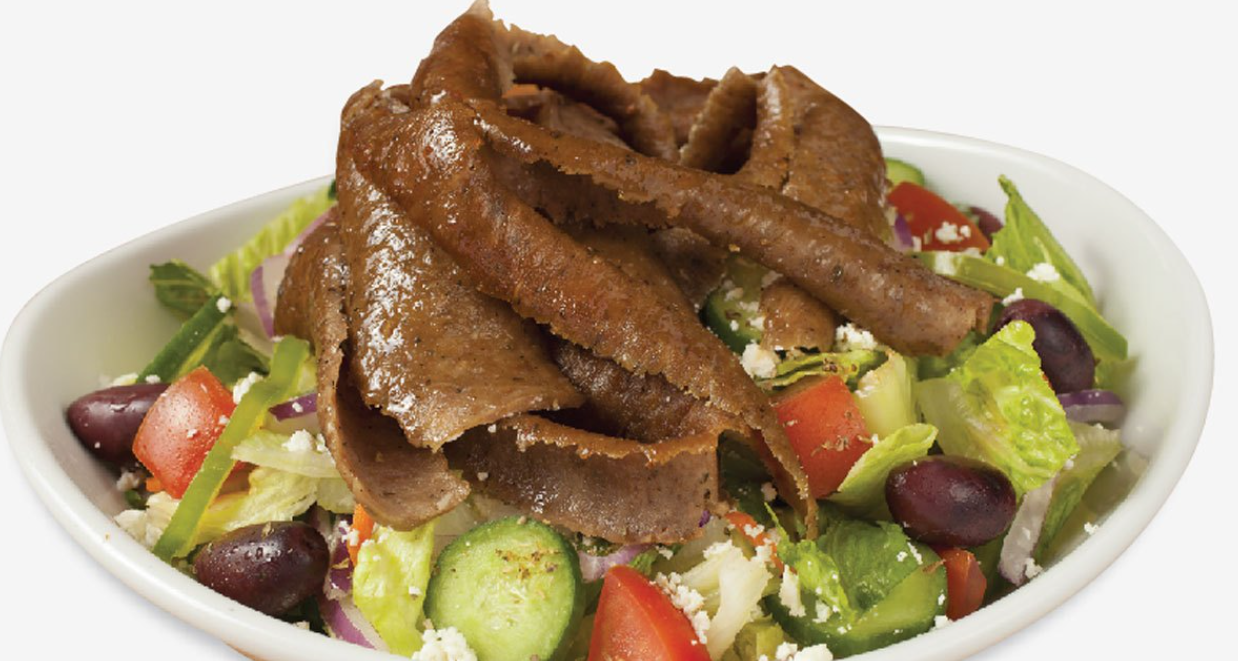 Order Gyros Salad food online from Greek Chicken store, Las Vegas on bringmethat.com