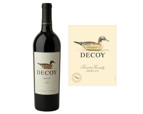Order Decoy, Sonoma County Merlot (2018) · 750 mL food online from House Of Wine store, New Rochelle on bringmethat.com