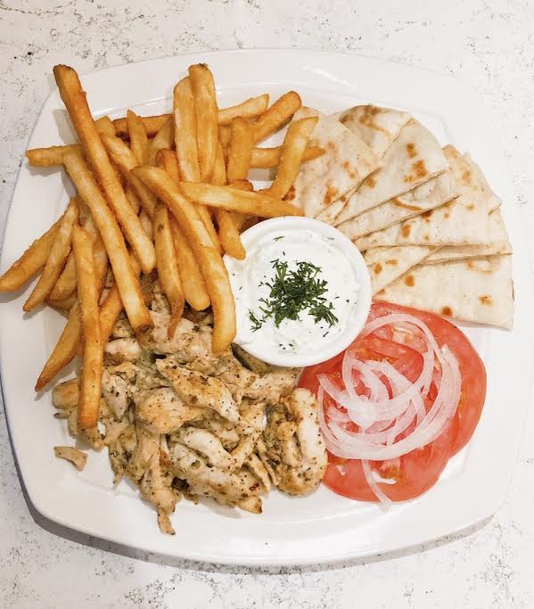 Order Chicken Gyro Platter food online from The Greek store, State College on bringmethat.com
