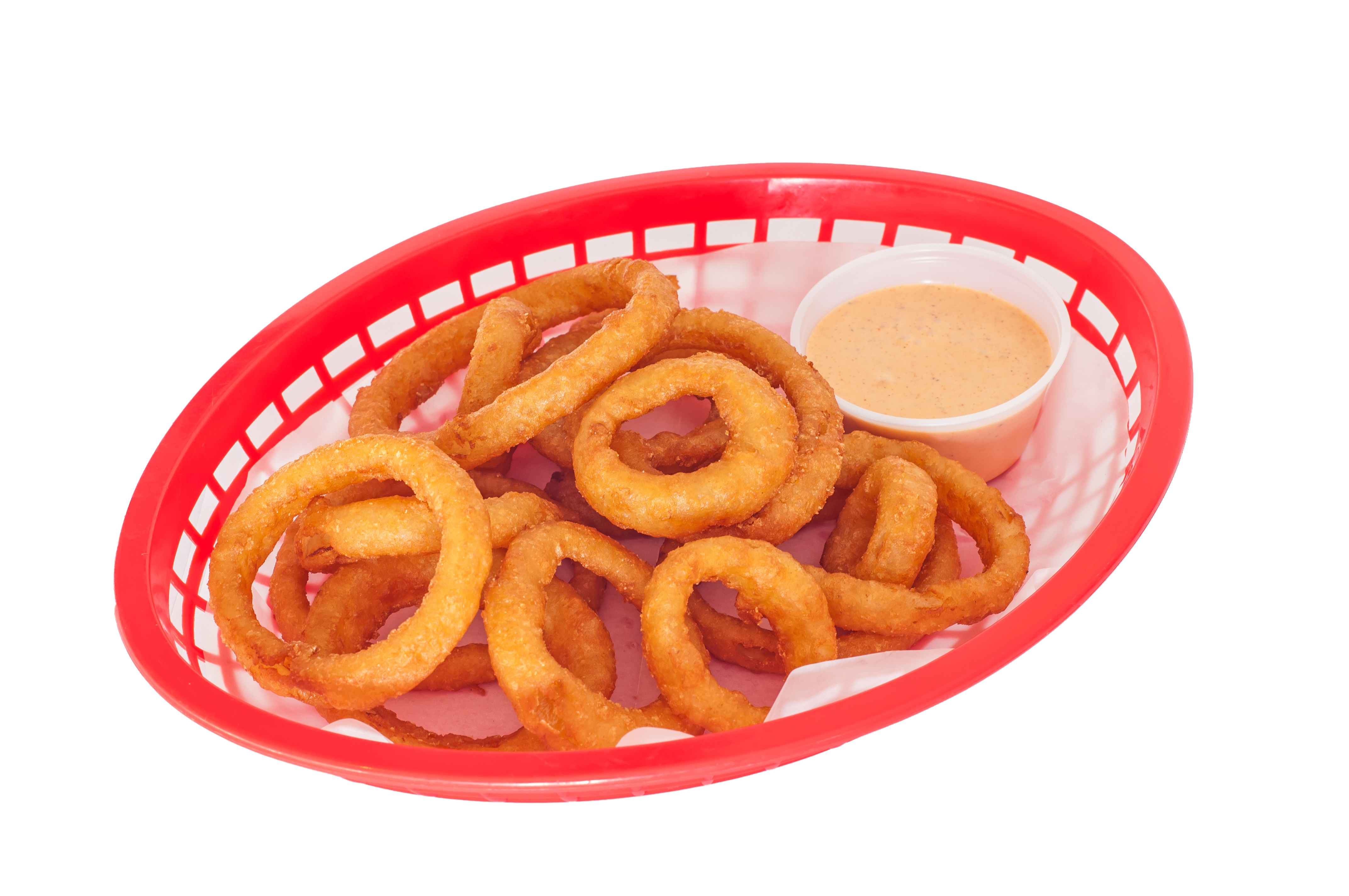Order Onion Rings with a side of Ryan's Ragin' Ranch food online from Giorgino store, San Diego on bringmethat.com